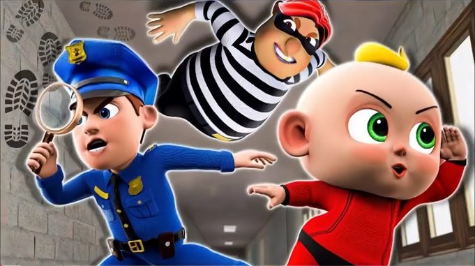 儿童动画:谁才是小偷
